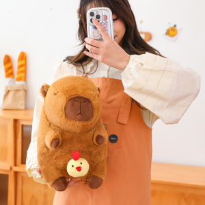 Chicken Style Capybara Doll Plush Toy Pillow Birthday Gift for Boys And Girls Soft Stuffed Animal Toy from China PP Cotton Filled