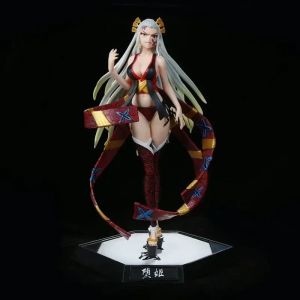 Bandai | 30cm Demon Slayer Figures Hantengu Anime Figure Himejima Gyoumei Figurine Kimetsu No Yaiba Tomiokagiyuu Statue Gk Pvc Toys Gift