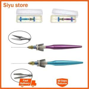 GREATLH Retinal Capsulorhexis Forceps Rear Connector Retinal Scissors Head Connection Port Ophthalmic Instrument 20G/23G/25G