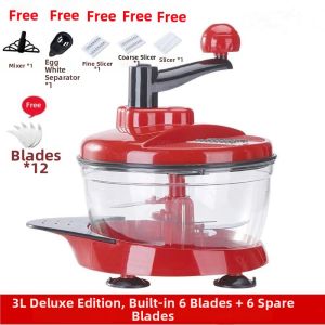ciiemen | Manual Small Multi-Functional Kitchen Processor
