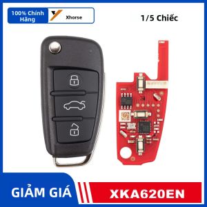 Chìa Khóa Điều Khiển Từ Xa Có Dây Đa Năng XHORSE XKA620EN Dành Cho Audi A6L Loại XK Series Tương Thích Với Dụng Cụ VVDI Công Cụ Lập Trình Chìa Khóa.