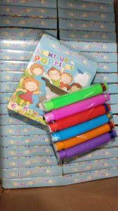 Mainan Anak Light Pop Spiral LED: Pop Tubes LED Fidget Pop Tube Sensory Toys