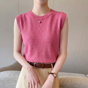 SHEHAN | Sleeveless Slimming Casual T-shirt