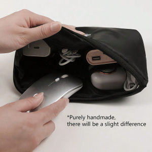 NEW Simple Cosmetic Bag Portable Multi-function Data Cable Storage Bag Travel Mobile Digital Devices USB Line Earphone Organizer