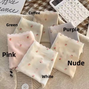 Seamless Cotton Womens Underwear Triangle Shorts Breathable Antibacterial Quick-Drying Comfortable Ladies Mid-Waist Briefs