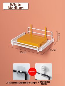 MUGG | Router Set-top Box Storage Wall Mount No-drilling Shelf