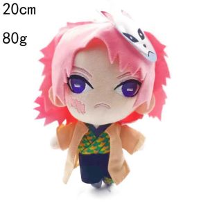 20cm Demon Slayer Anime Plush Toys Devils Blade Cartoon Figure Manga Dolls Kimetsu Tanjirou Nezuko Kids Birthday Gifts Decor