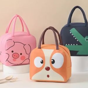 Tas Bekal Karakter Lunch Bag Cooler Food Waterproof Makanan Anak Tas Lunch Box Karakter High Quality Anti Air ptt