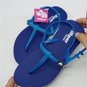 Sandal Japet Fillper 36-40 Karet Elastis Klasik Let Japit Let Filper 36-40