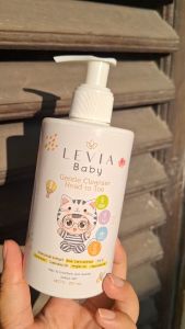 LEVIA Baby Gentle Cleanser Head To Toe | Sabun Mandi Bayi | Sabun Bayi 2in1 | SLS Free