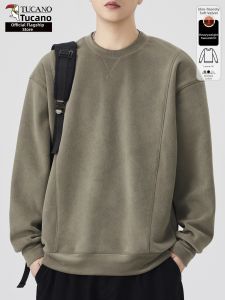 TUCANO | 2026 New Style Spring Autumn Loose American Round Neck Pullover Sweatshirt