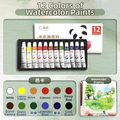KABAXIONG | Mini Portable Watercolor Set for Travel and Sketching