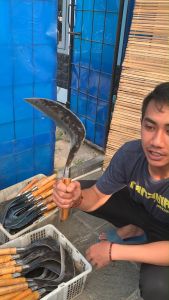 Arit Celurit Rumput  Baja Per Premium asli Bandung Siap Pakai - Juargan Pisau