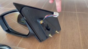 กระจกมองข้าง MITSUBISHI MIRAGE ปี2012-2015 LH / RH (ไฟฟ้า 5สาย - พร้อม ฝาครอบ สีพื้น) (เกรดเทียบแท้) (ระบุ ข้าง)