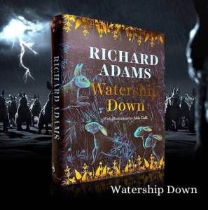 Watership Down by Richard Adams  illustration by Aldo Galli วรรณกรรมเยาวชน ภาษาอังกฤษ สำหรับเด็กโต