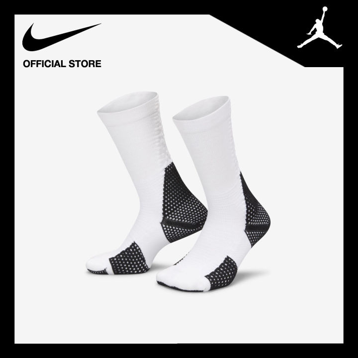 Jordan Dri-Fit Unicorn ADV Cushioned Crew Socks (1 Pair) White