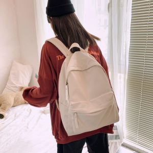 Jiaxun | Korean Style Minimalist Student Backpack Large Capacity Waterproof