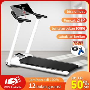 【COD】Treadmill Elektrik Tredmil Listrik 2.0 Mesin Lari Olahraga Gym Fitness Cardio