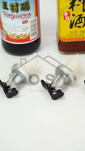 COSY Tutup Botol Kecap Minyak Kecap Sirup Madu / Penutup Botol Stainless Steel Bottle Pourer With Stopper