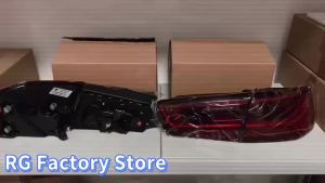 LED Car Tail Light Break Light For Audi A6 C7 Sedan 2016 2017 2018 Rear Turn Signal Lamp Driving Light