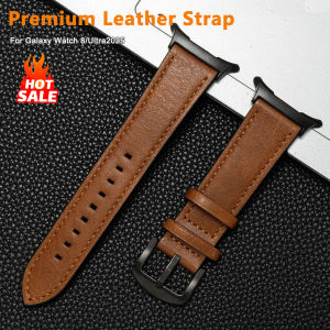 Premium Leather Strap for Samsung Galaxy Watch 8 Classic/8 40mm 44mm Wristband Bracelet for Galaxy Watch Ultra 2025 47mm Band