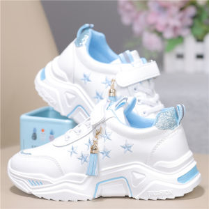 Spring Summer New Womens Shoes Lightweight Casual Dad Sneakers Breathable Mesh Korean Style Flat Heel round Toe Sporty Casual Shoes