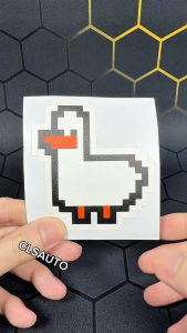 Pixel Series Sticker Cute Funny for Car Laptop & Phone Case - Waterproof Weatherproof