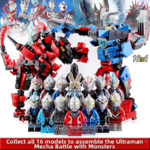 Khối Xây Dựng Ultraman cho Bé Trai