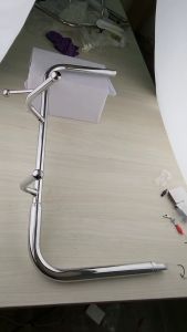 J02S08 MIRROR ARM HINO 700 SERIES BLACK OR CHROME LORRY TRUCK AKSESORI