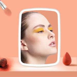 LIWAN | LED Makeup Mirror Desk Table Foldable Beauty Mirror