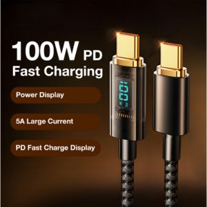 ⚡【Readystock】 + FREE Shipping ⚡ Mcdodo Digital HD Display USB-A to Type-c 66W 6A Super VOOC Samsung AFC Huawei SCP Fast Charger Data Cable 1.2m CA108