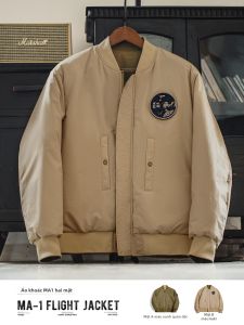 MADEN | Retro Two-sided MA1 Pilot Jacket Men Fall