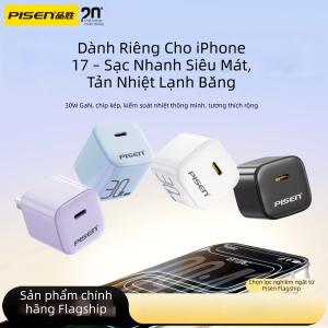 PISEN | GaN Fast Charging USB-C Charger PD 30W