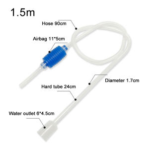 Aquarium Siphon Fish Tank Syphon Vacuum Gravel Water Filter Cleaner Pump Manual Cleaner Vacuum Cleaning Tools Accessories
