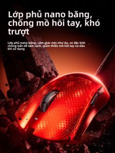 EWEADN | Gaming Wireless Mouse Ergonomic Lightweight Medium to Large Hands S9