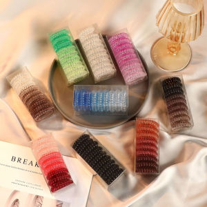 9pcs/set Woman Elastic Hair band Women Hair Rope Lady Hair Ties Headwear Scrunchie Hair Ring Ribbon Women Hair Accessories