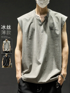 SZON | Summer Breathable V-Neck Sleeveless T-Shirt Vest