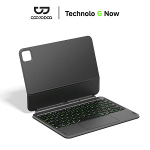 GOOJODOQ | GOOJODOQ Magic Keyboard for iPad Air 6 2024 13 inch case for iPad Pro 11 12 9 Pro 13 Air 4 Air 5 for iPad 10th Generation Cover