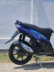 knalpot racing csr Mio soul Fino karbu full system