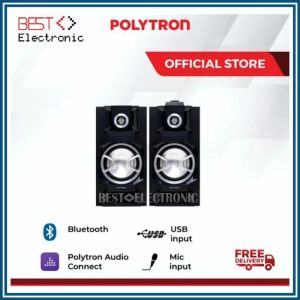 SPEAKER AKTIF POLYTRON PAS 8E12 PAS8E12 PAS-8E12 BLUETOOTH