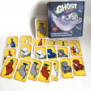 Interactive party games and role-playing card games fast-paced board game cards for capturing ghostsHalloween ChristmasGhost