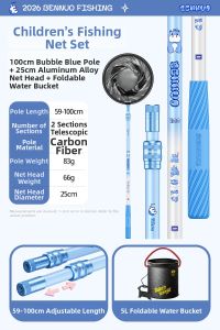 BENNUO | Child Fishing Net Insect Catcher Stretchable Mesh