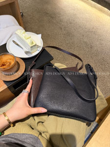 Minimalist Frosted Leather Woven Handbag Small Bag with Extended Shoulder Strap Can Be Crossbody Genuine Leather Womens Bag