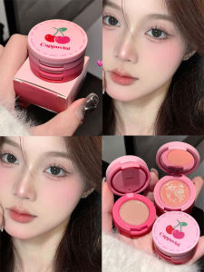 Cappuvini Multicolor Cheek Palette Long-lasting Makeup Natural Blush Mud Eye Cheek Dual-use Sunburn Color Enhancing Cream Blush