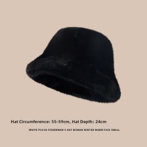 Warm and Adorable Face Slimming Bucket Fisherman Hat