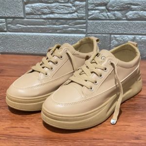 Zatanna Sepatu Sneakers Casual Wanita Korea High Premium Quality Sintetis Ukuran 37 Sampai 41 Free Kotak 0124