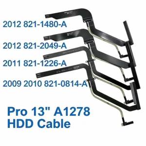 New Laptop HDD Hard Drive Cable For Macbook Pro 13" A1278 821-0814-A 821-1226-A 821-1480-A 821-2049-A 2009 2010 2011 2012 year