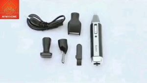 MY ที่โกนหวดไฟฟ้า เครื่องโกนหนวดไฟฟ้า เครื่องโกนหนวด 4in1 เครื่องโกนหนวดไฟฟ้าไร้สาย อุปกรณ์โกนหนวด ตัดแต่งขนจมูก กันจอน โกนขนหู 4 IN 1 อย่างดี รุ่น Shaver Cordless electric shaver Shaving tools Usb Charge Trimmer Nose Hair