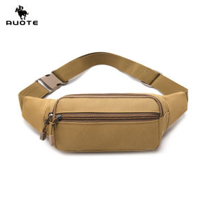 Sports Waist Bag Fashion Men Bag Men Chest Bag Shoulder Bag Sports Bag Waterproof Oxford Running Bum Bag Portable Gym Bag for Running Cycling Hiking Walking