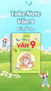 Sách - Take note Văn 9! (có lò xo) 80k Biên soạn theo chương trình SGK mới nhất - Nguyễn Quốc Khánh